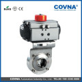 German Stainless Steel Valve with pneumatic actuator